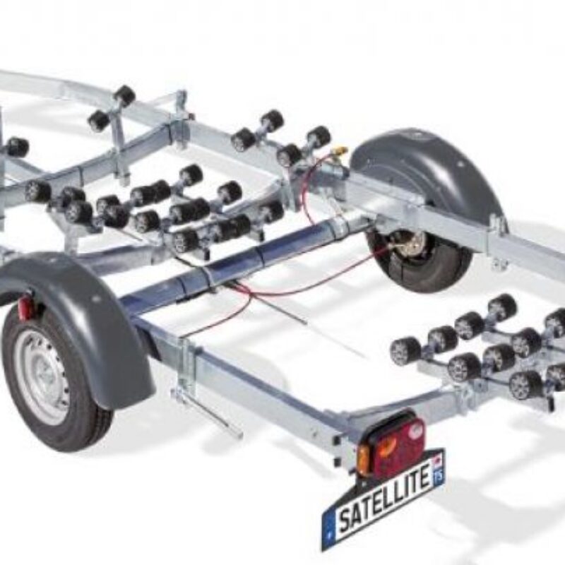 CARRELLO PORTA IMBARCAZIONI SATELLITE MX181S-75 ABBINABILE A RANIERI VOYAGER 23 S