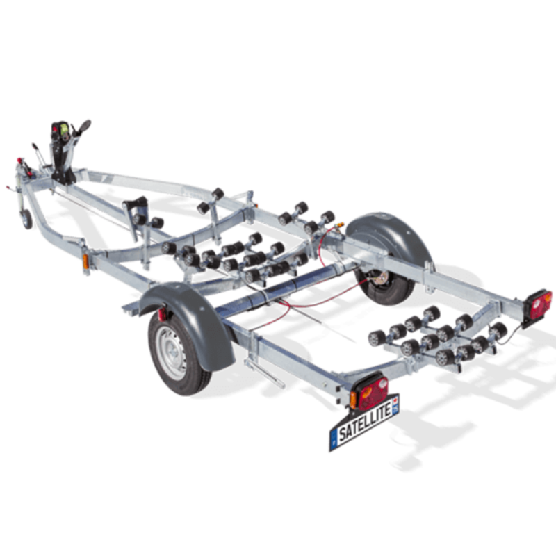 CARRELLO PORTA IMBARCAZIONI SATELLITE MX151-65 ABBINABILE A RANIERI VOYAGER 21 S